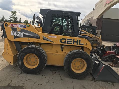 new gehl skid steer prices|gehl v420 for sale.